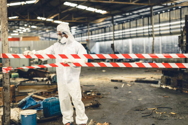 Professional Crime Scene Cleanup technician working in Glendale, MO